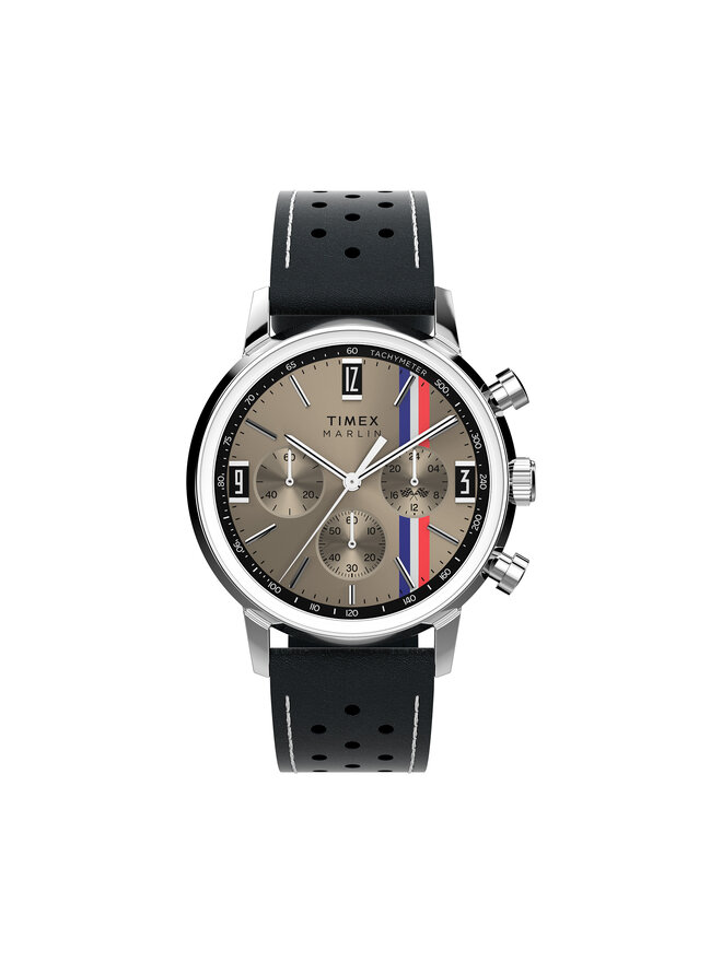 

Часы Marlin Chronograph TW2W98900 Timex, серебряный