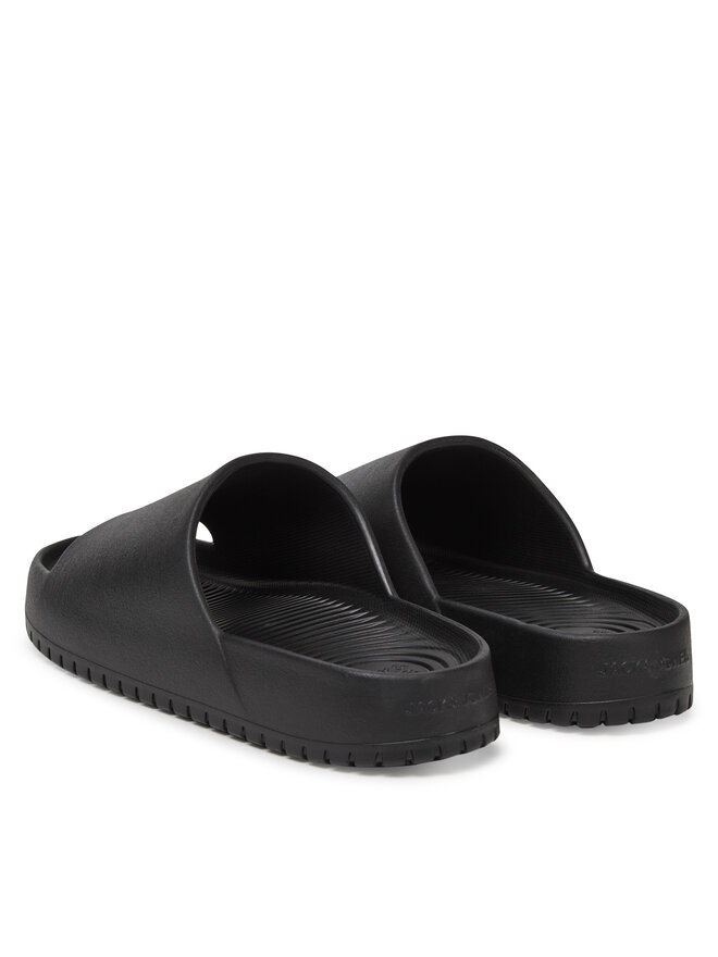 Сабо Jfwripple Moulded Slider 12274637 Jack & Jones, черный — фото 3