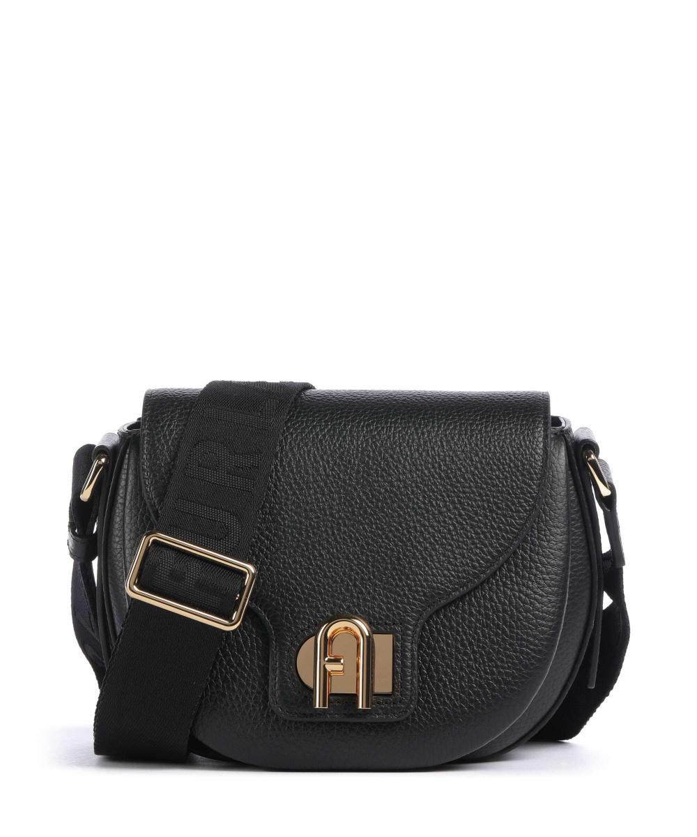 

Мини-Сумка Lotus из зернистой кожи Furla, черный
