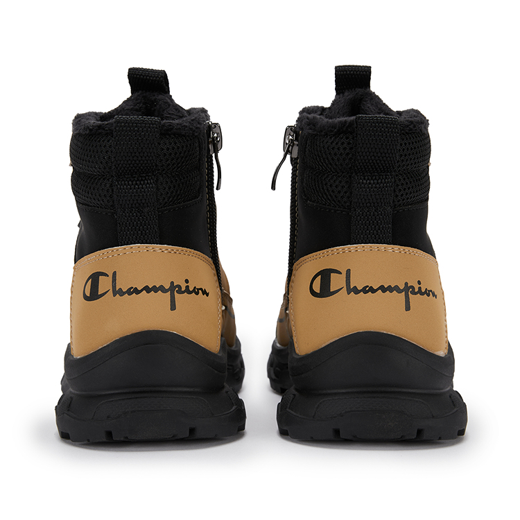 Champion Kids Термические ботинки High Top для детей желто-коричневые возраст 3-7 лет — фото 4