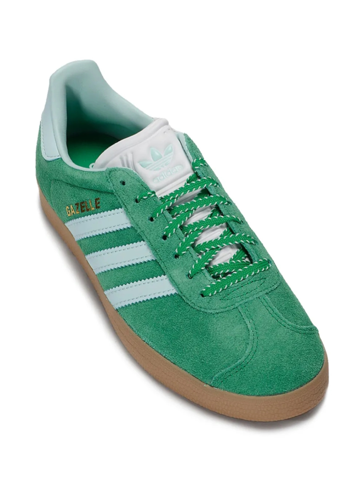 Adidas кроссовки Gazelle, зеленый — фото 2