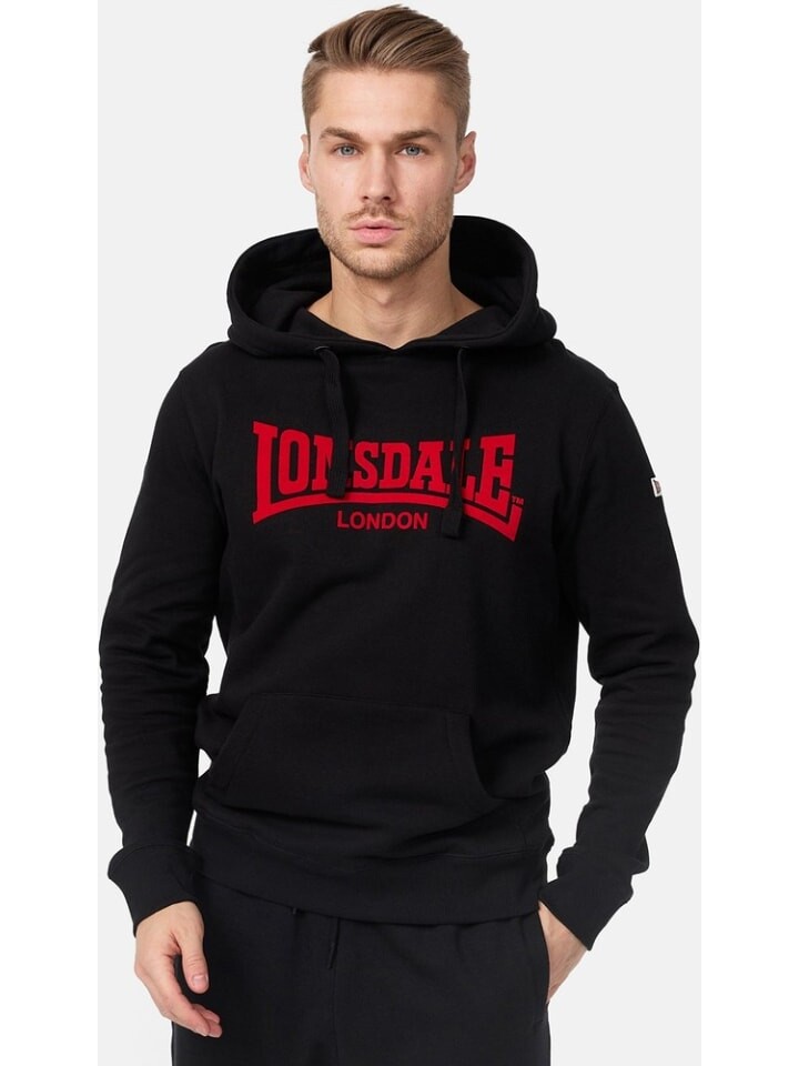 

Толстовка Lonsdale Hoodie, черный