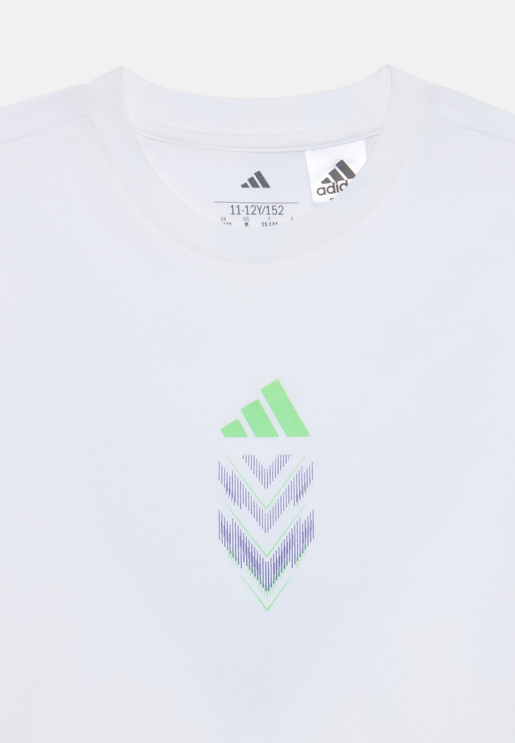Футболка с принтом SIGN UNISEX Adidas Performance, белый — фото 3