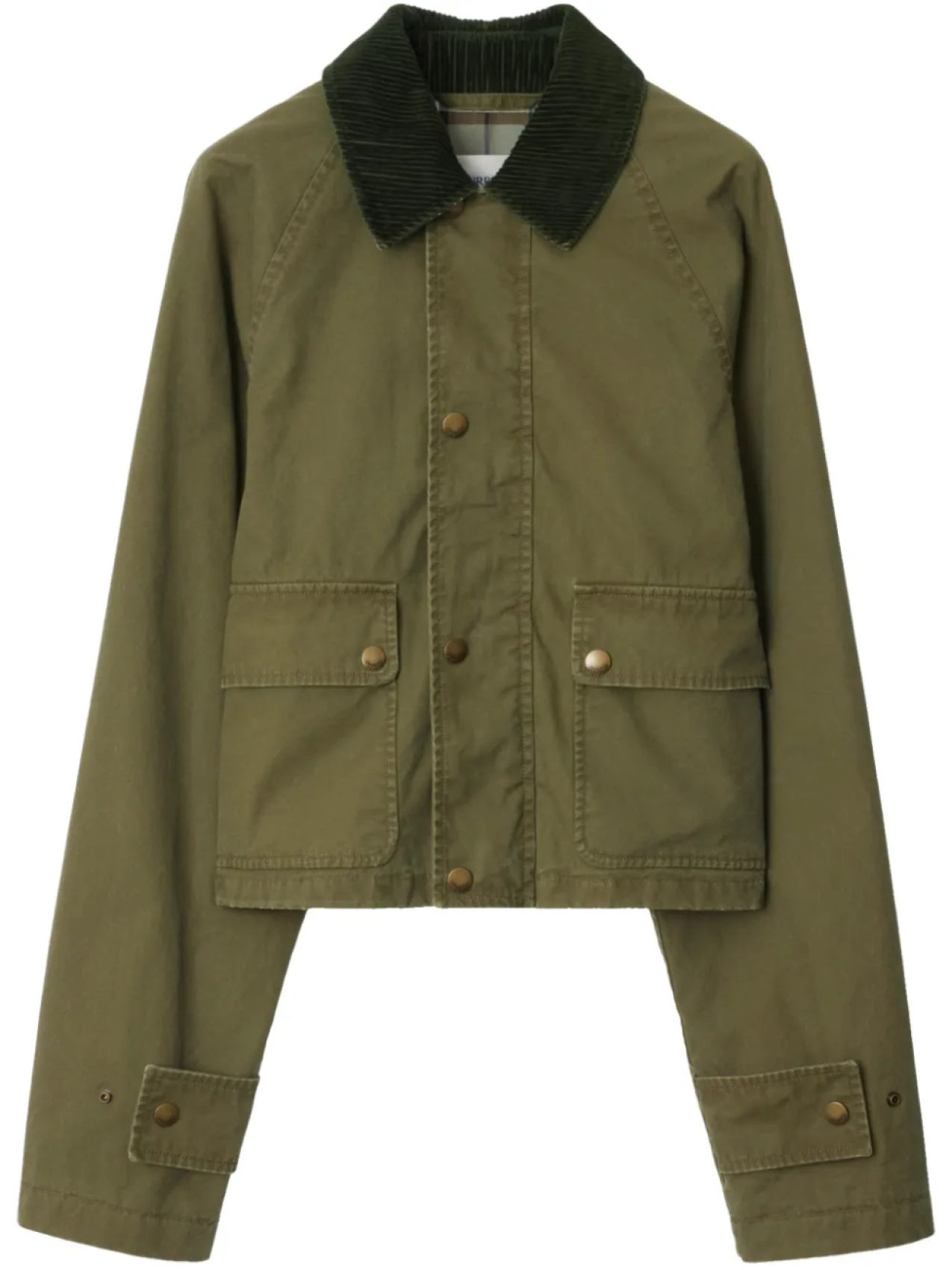 

Куртка с карманами Burberry, зеленый