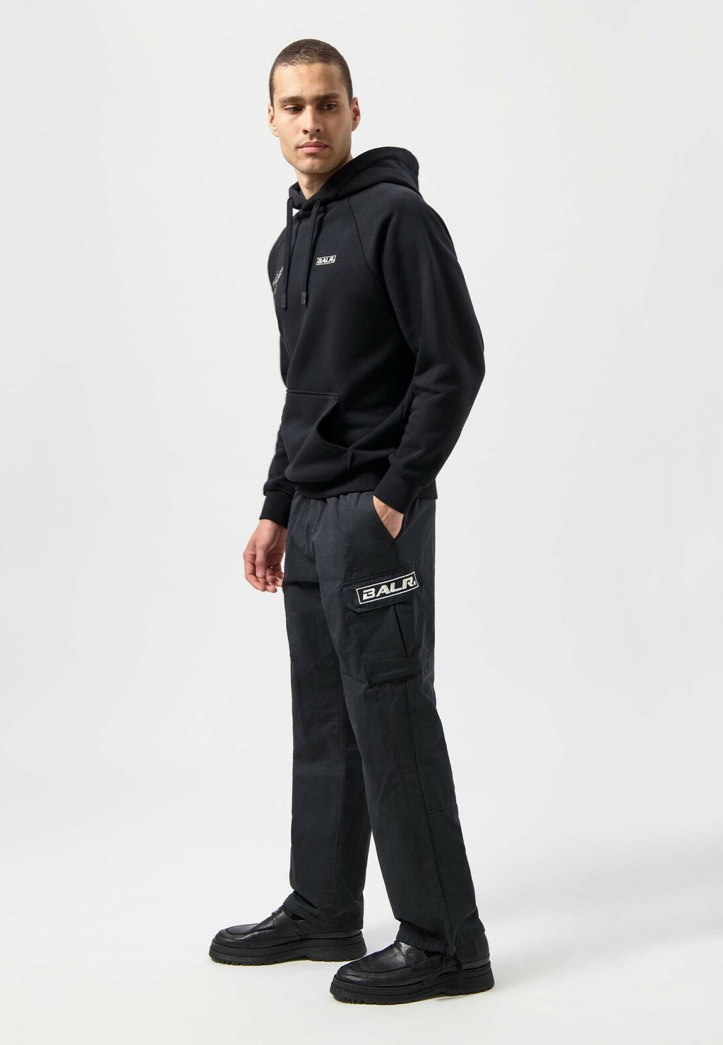 

Толстовка с капюшоном THE CLUB BOX FIT BALR., черный