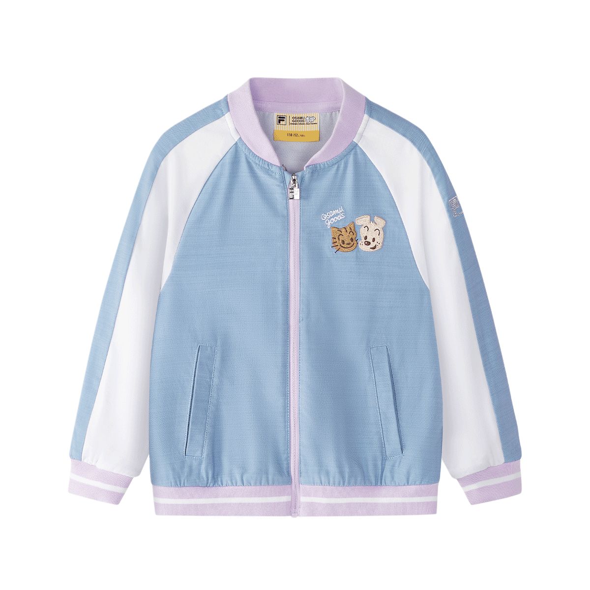 

Куртка YUANTIANZHI,LIANMINGKUAN, Washed Denim Blue, для детей 3-7 лет FILA KIDS, синий