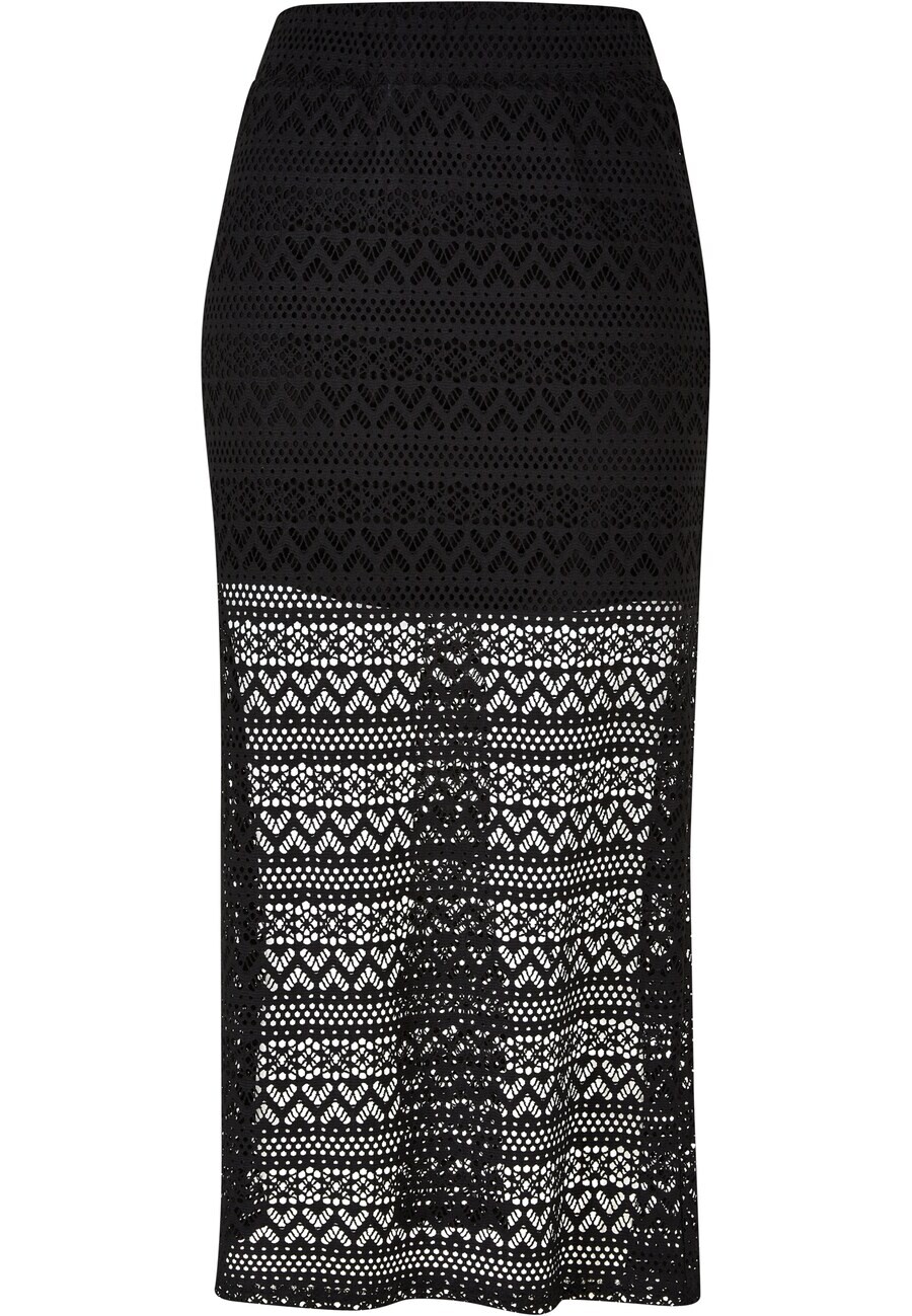 

Юбка макси Urban Classics Skirt, черный