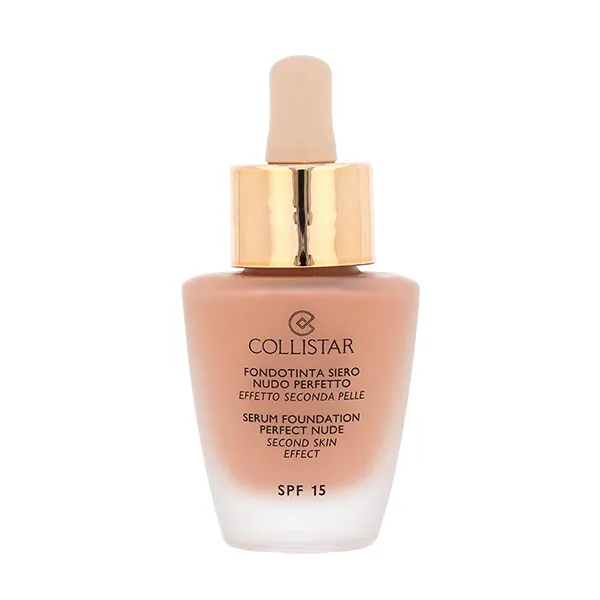 

База под макияж с уходом Fondo De Maquillaje En Suero Desnudo Perfecto Collistar, цвет sole