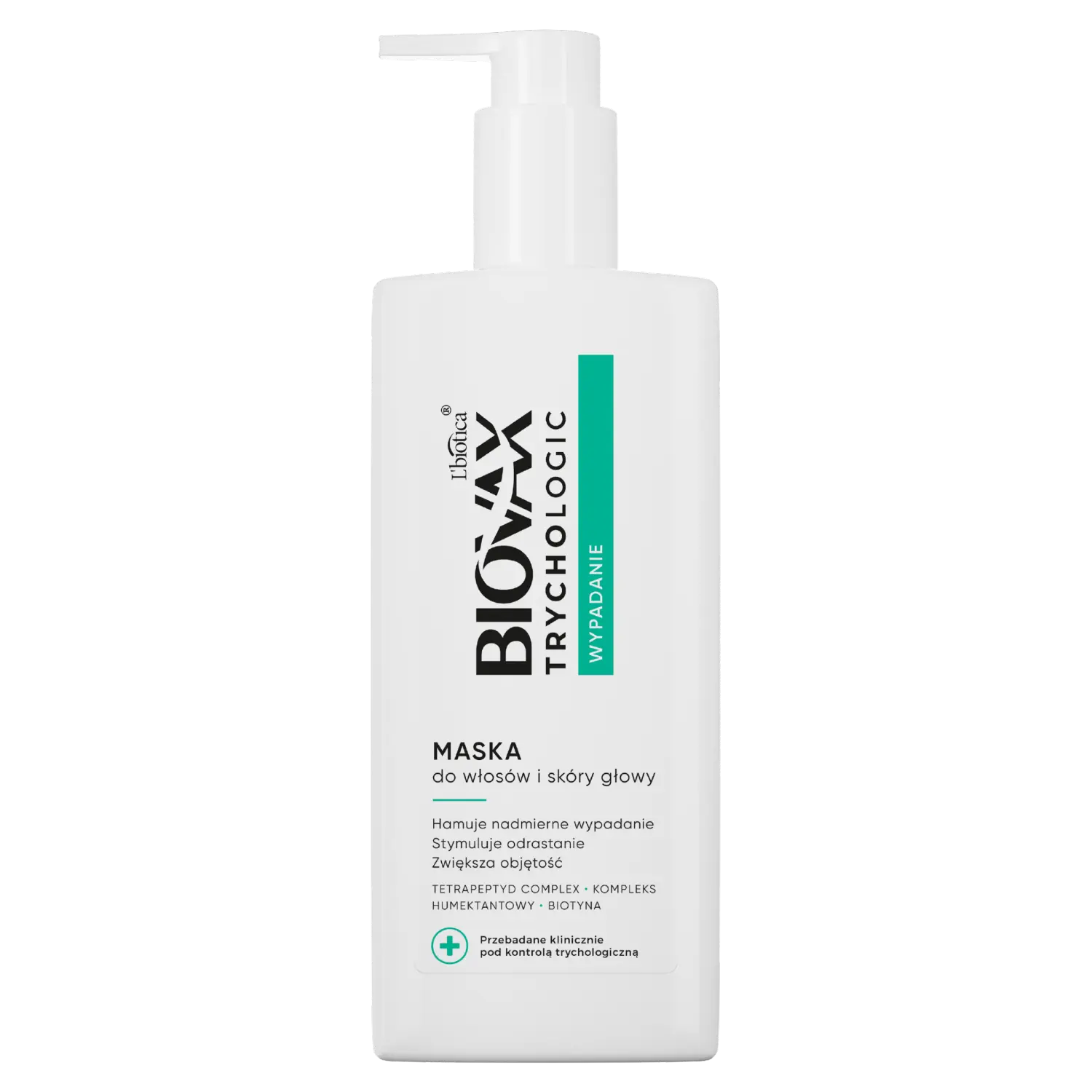 

Маска от выпадения волос и кожи головы Biovax Trychologic, 200 мл