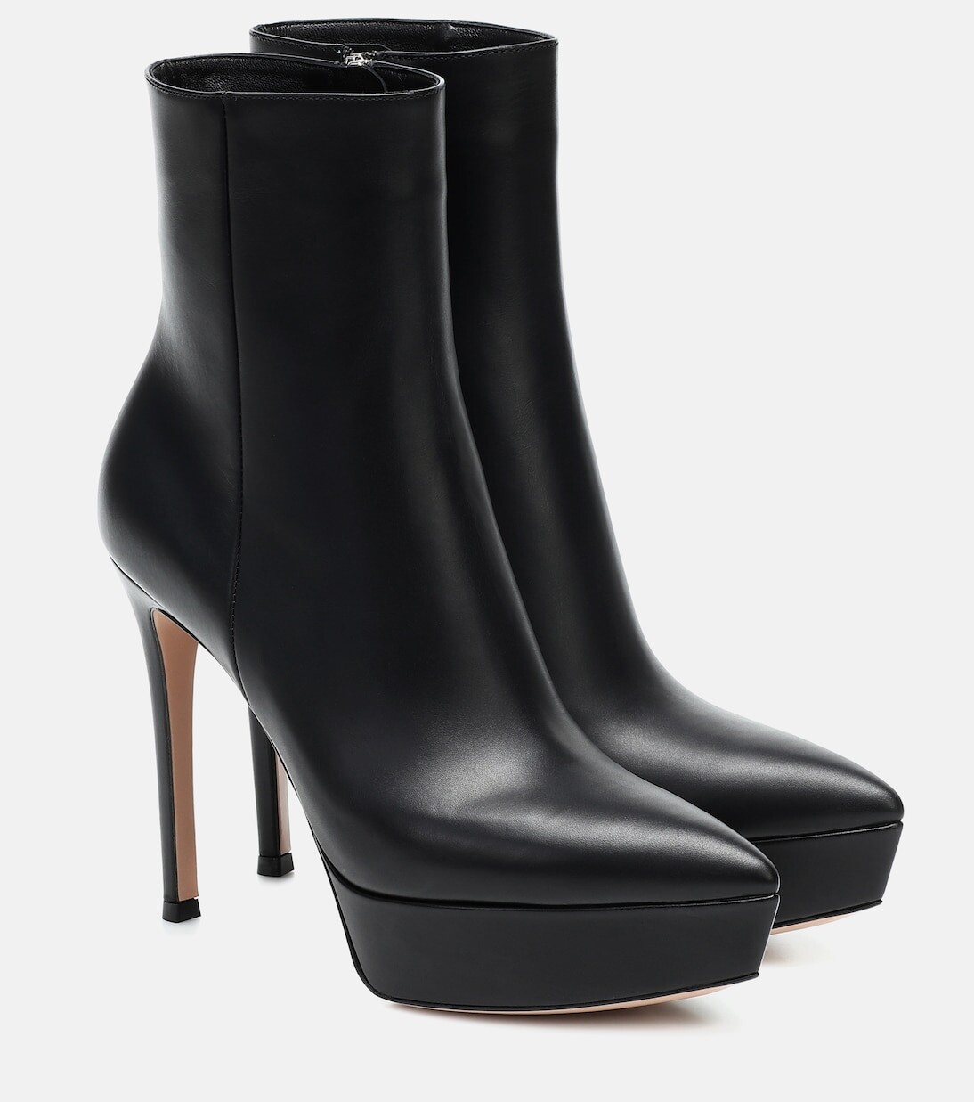 Кожаные ботильоны dasha Gianvito Rossi, черный