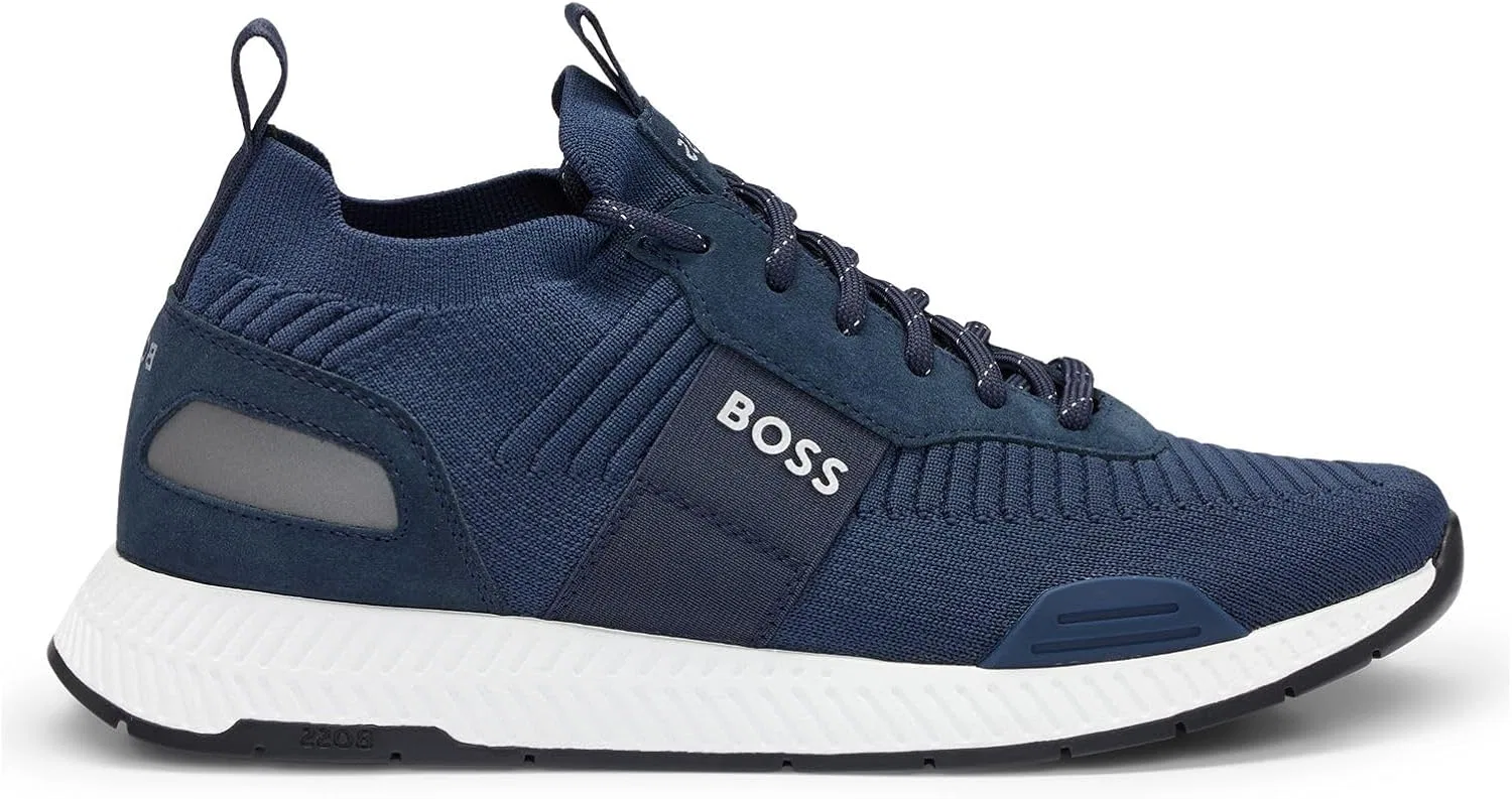 Мужские кроссовки BOSS Hugo Titanium Runn Knst, Darkblue