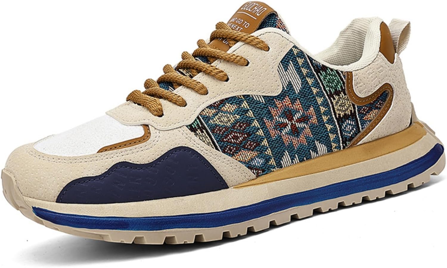 

Мужские модные кроссовки FOAVT, дышащие, низкие, на шнуровке, повседневные, с противоскользящей и долговечной подошвой, подходят для ежедневных поездок и легкой активности, синий