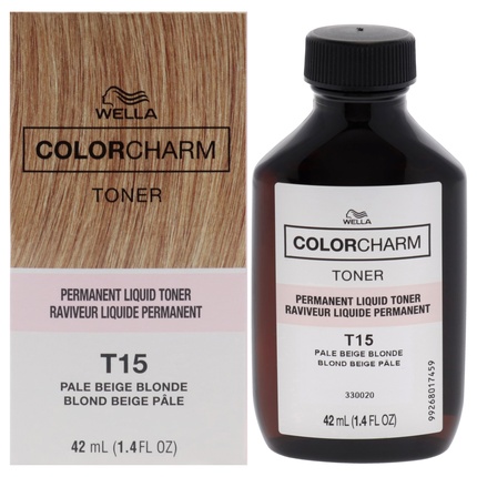 

Жидкий тонирующий карандаш Color Charm Permanent Liquid Toner T15, оттенок "бледно-бежевый блондин", 413 мл. Wella