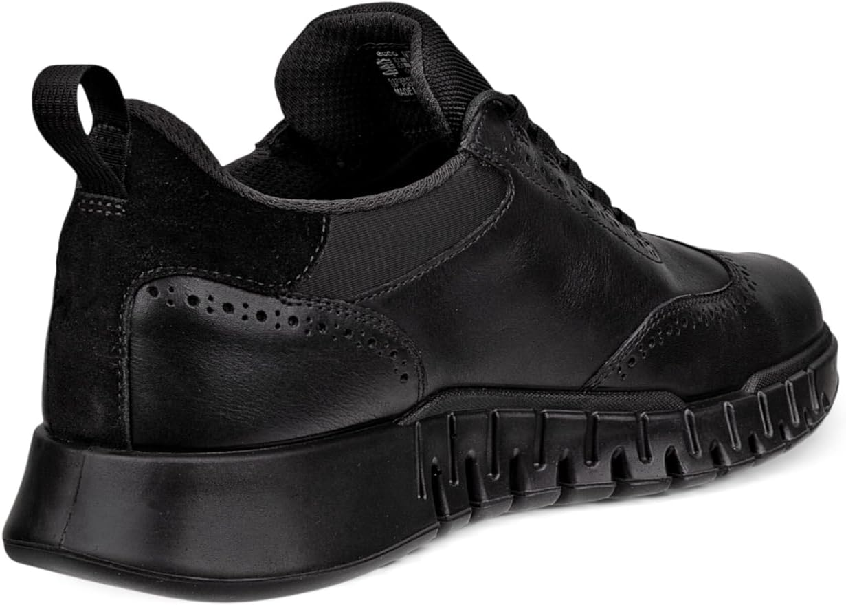 Мужские ботинки ECCO Gruuv Studio с крылышками, водонепроницаемые Gore-Tex, черный — фото 3
