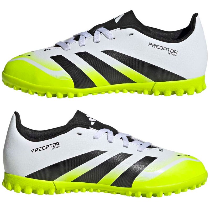 Футбольные бутсы Predator Club TF для игры на хард-корте Adidas, мультиколор — фото 4