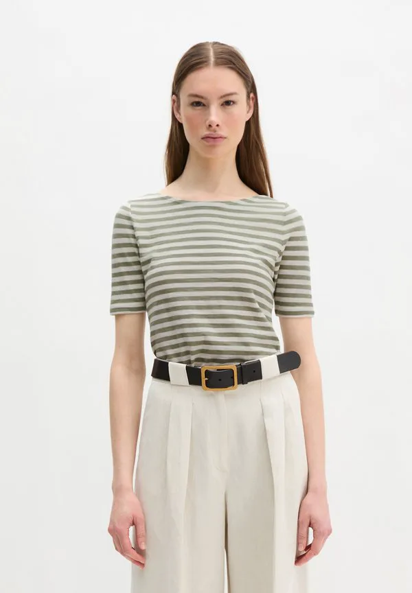 

Футболка с обычным принтом gestreiftes Marc O'Polo, Medium Green, Зеленый, Футболка с обычным принтом gestreiftes Marc O'Polo, Medium Green