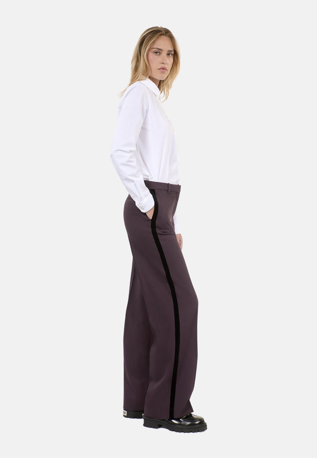 

Брюки LARGE The Kooples, коричневый