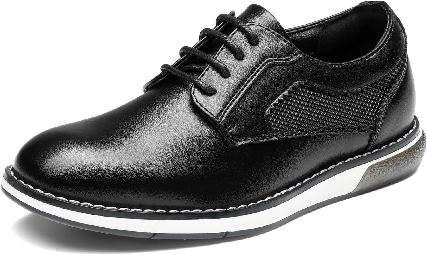 

Повседневные туфли-оксфорды Bruno Marc для мальчиков, удобная школьная форма, кеды, черный