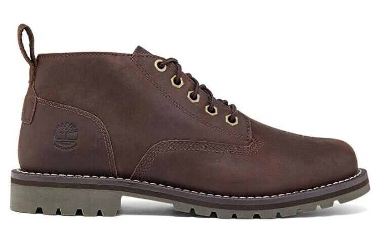 Мужские уличные ботинки Timberland из натуральной кожи, темно-коричневый — фото 2