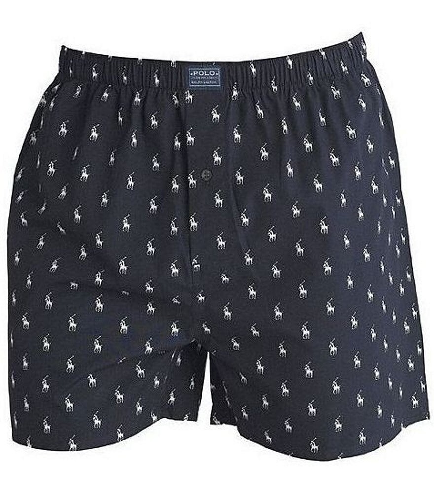 

Тканые боксеры Polo Ralph Lauren Polo Player, синий