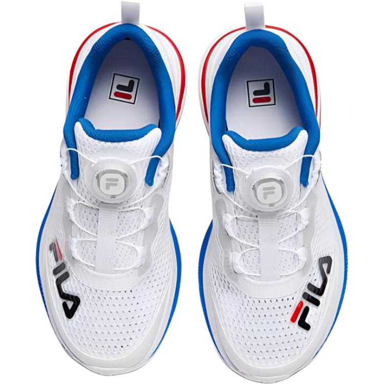 Детские беговые кроссовки Performance FPH Standard White Stone Gray FILA KIDS, Sкоричневыйdard белый Stone серый — фото 3