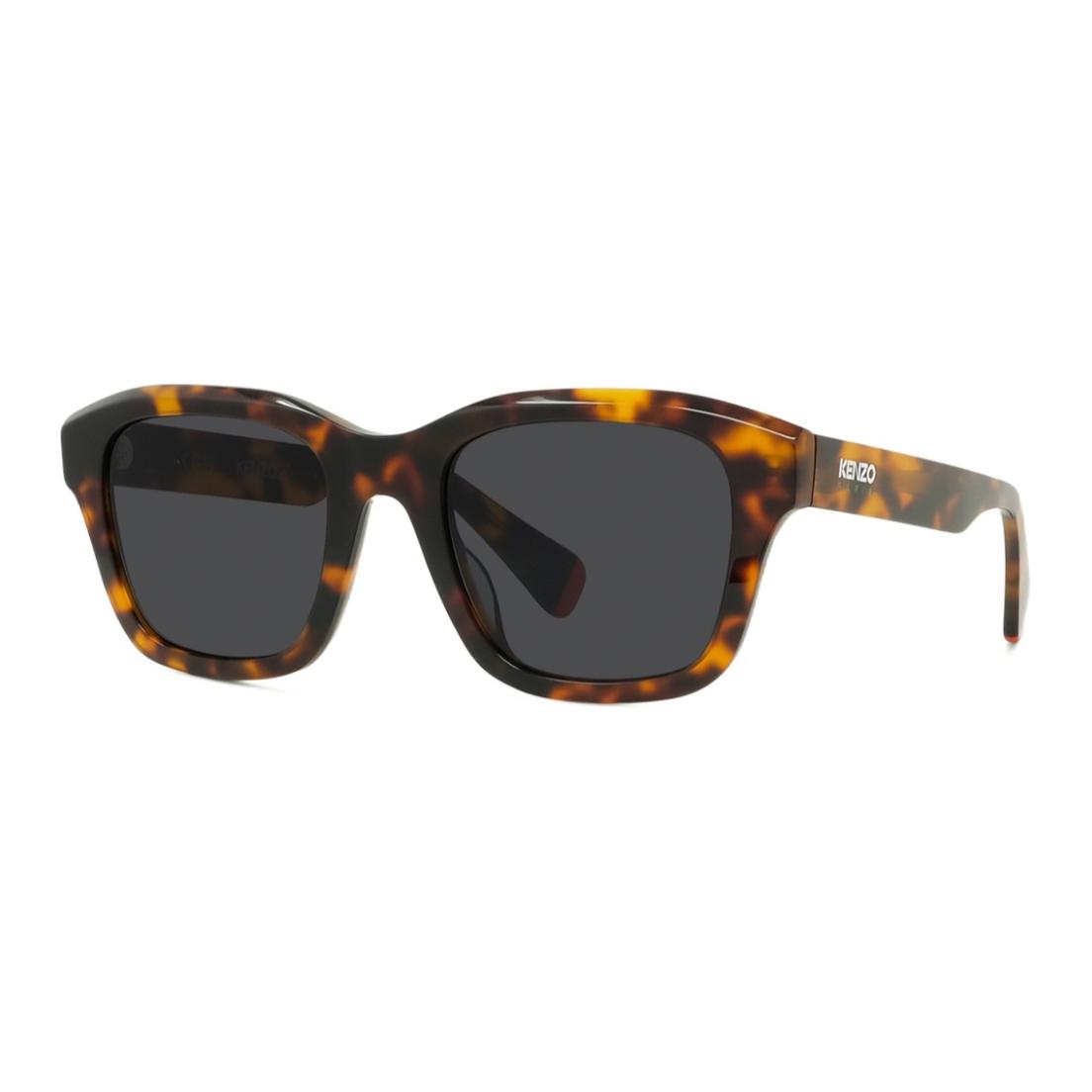 

KENZO Квадратные солнцезащитные очки мужские черепаховые, Tortoiseshell