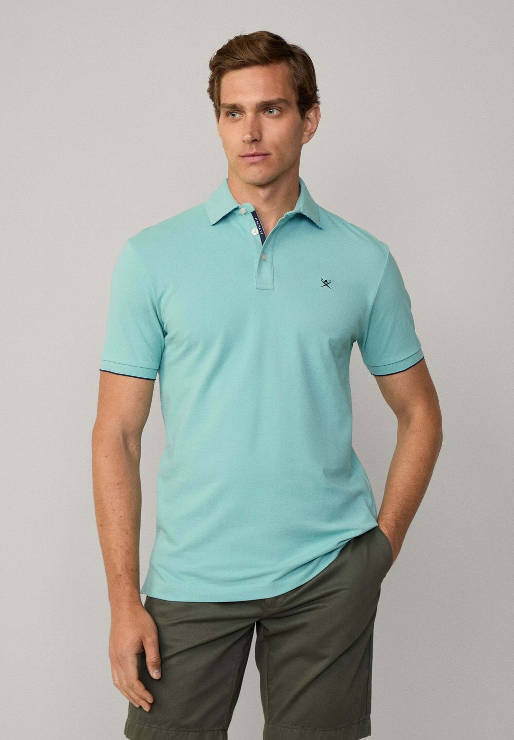 

Поло SWIM TRIM ARCH Hackett London, светло-зеленый