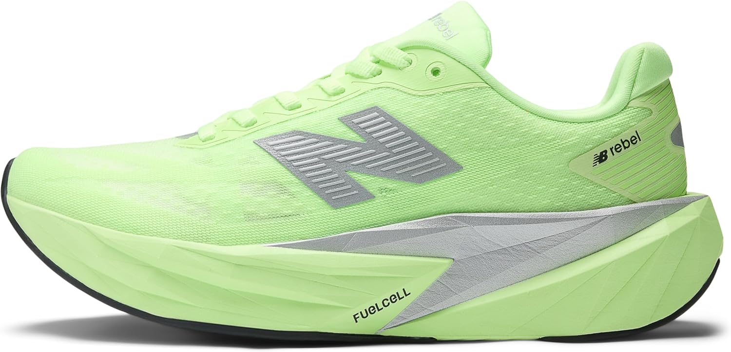 Кроссовки New Balance мужские FuelCell Rebel V5, зеленый/мятный — фото 2