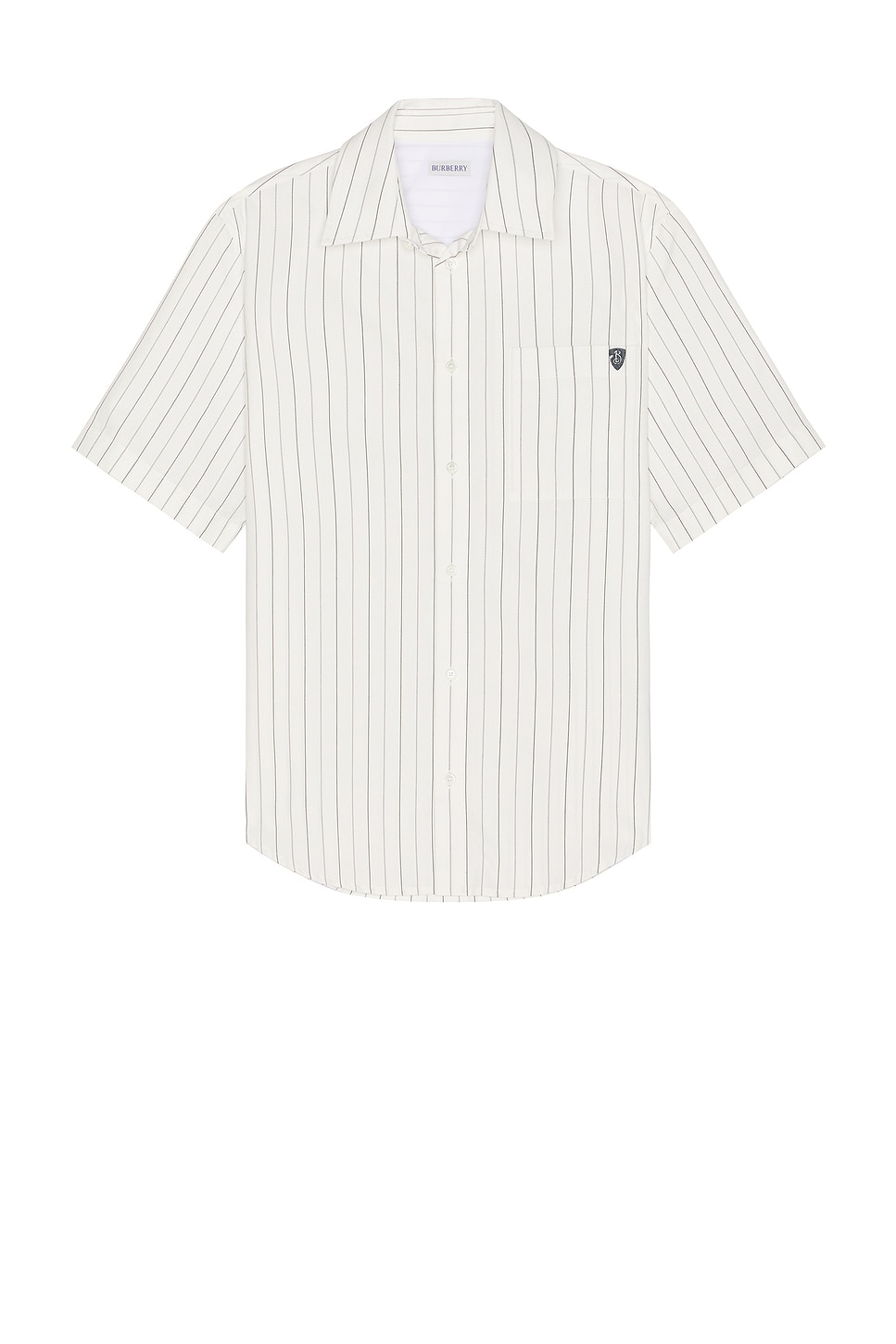 

Short Sleeve Casual Рубашка Burberry, String & Coal
