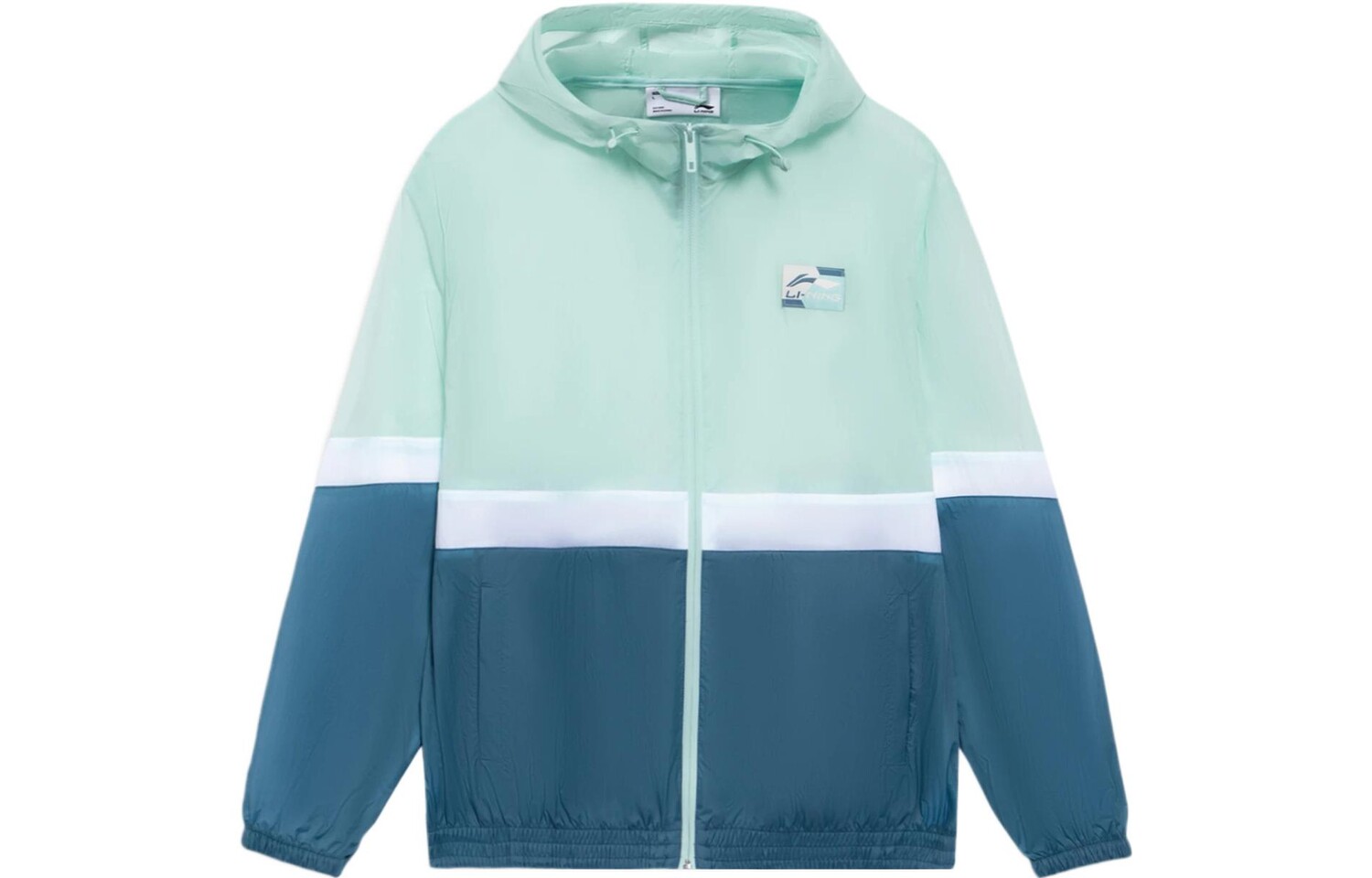 

Куртка мужская Sports Life Collection темно-синего цвета с блокировкой цвета Lining, цвет Dark cyan blue color blocking