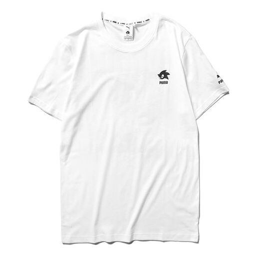 

Футболка x sonic graphic short sleeve tee white Puma, белый