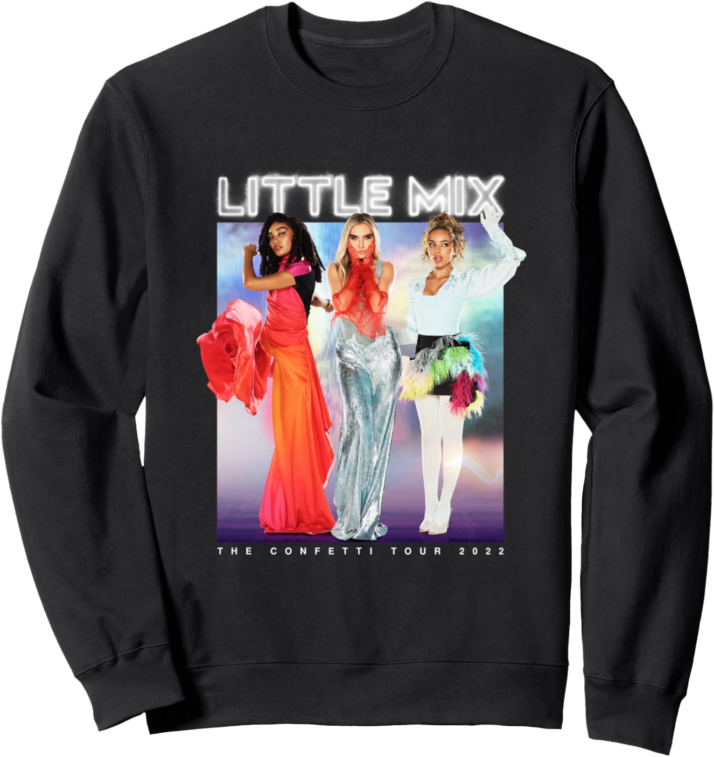 

Толстовка Little Mix Confetti Tour Admat, черный