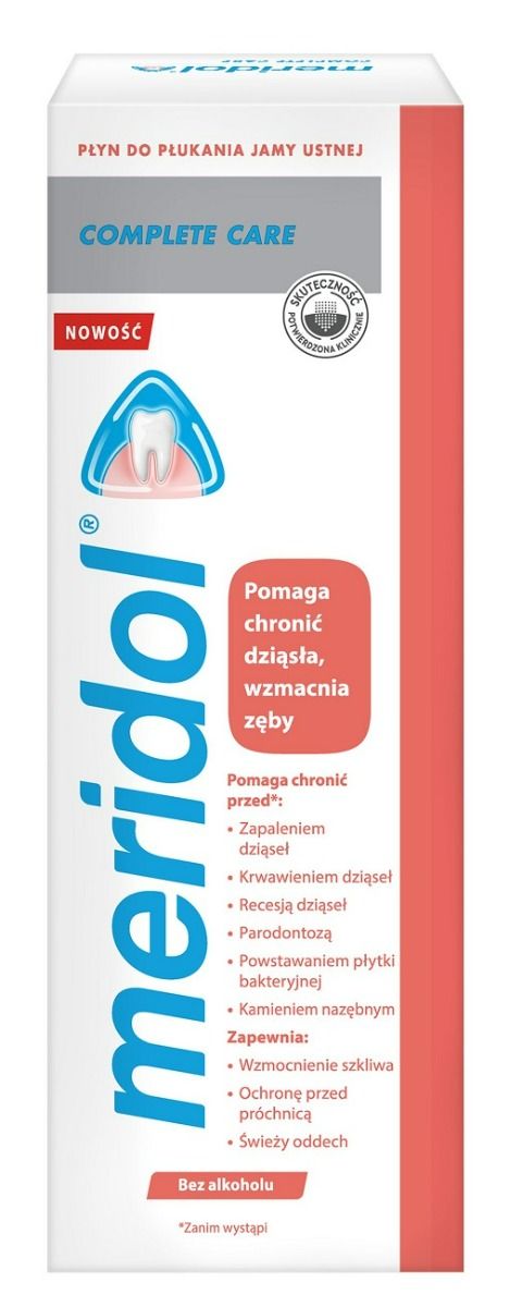 

Meridol Complete Care Sensitive Gums&Teeth жидкость для полоскания рта, 400 ml