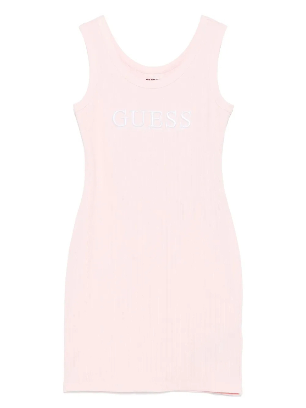

Платье в рубчик guess kids, розовый