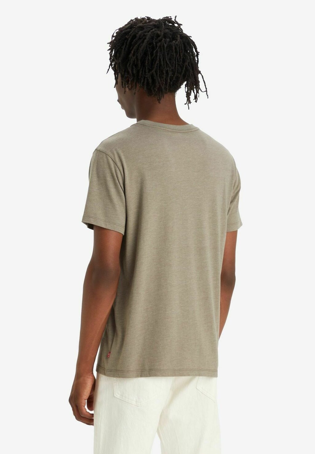 

Базовая футболка GRAPHIC CREWNECK Levi's®, цвет Mottled Green
