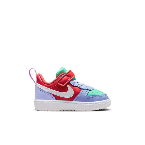 Кроссовки court borough low recraft shoes 'cobalt bliss track red' Nike, синий — фото 2