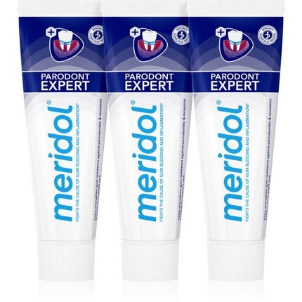 

Paradont Expert Tripack Toothpaste 3 шт - Зубная паста против кровоточивости десен и пародонтита