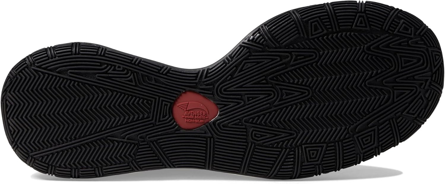 Ботинки Avenger Court EZ On Oxford с композитным носком Avenger Work Boots, белый — фото 3