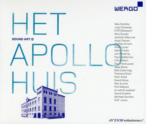 

CD диск Sound Art @ Het Apollohuis / Various: Sound Art @ Het Apollohuis / Various