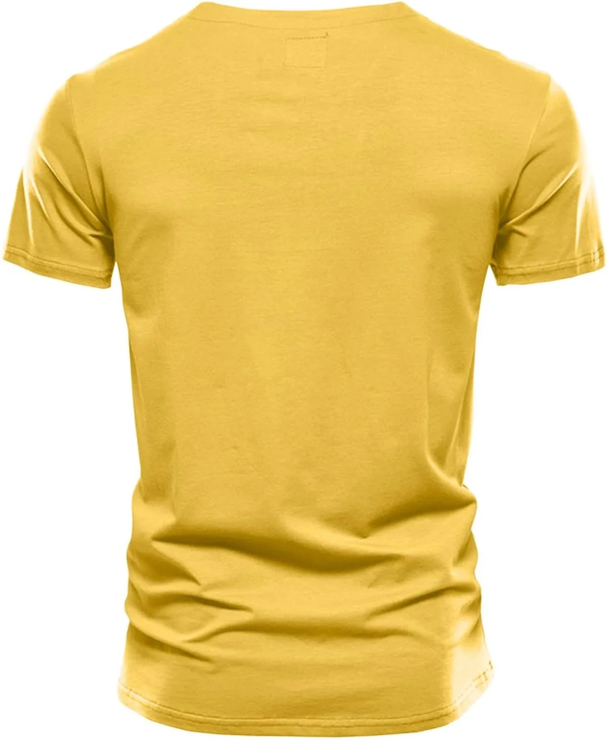 Футболка летняя мужская Casual Athletic V-образный вырез короткий рукав легкая дышащая — фото 2