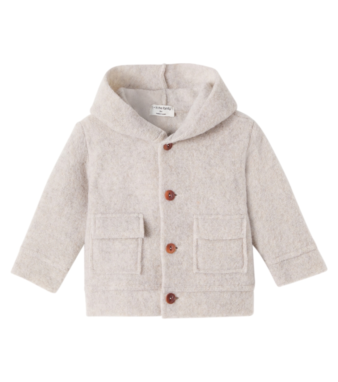 

Куртка с капюшоном Baby Elias 1 + in the Family, Tortora