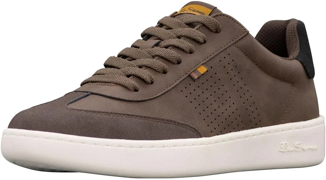 Мужские кроссовки Ben Sherman Glasgow, Coffee Black Whisper White Dark Brown