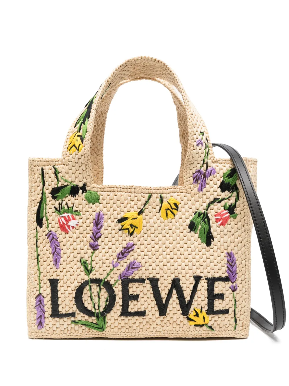 

Маленькая сумка-тоут Loewe Font, нейтральный
