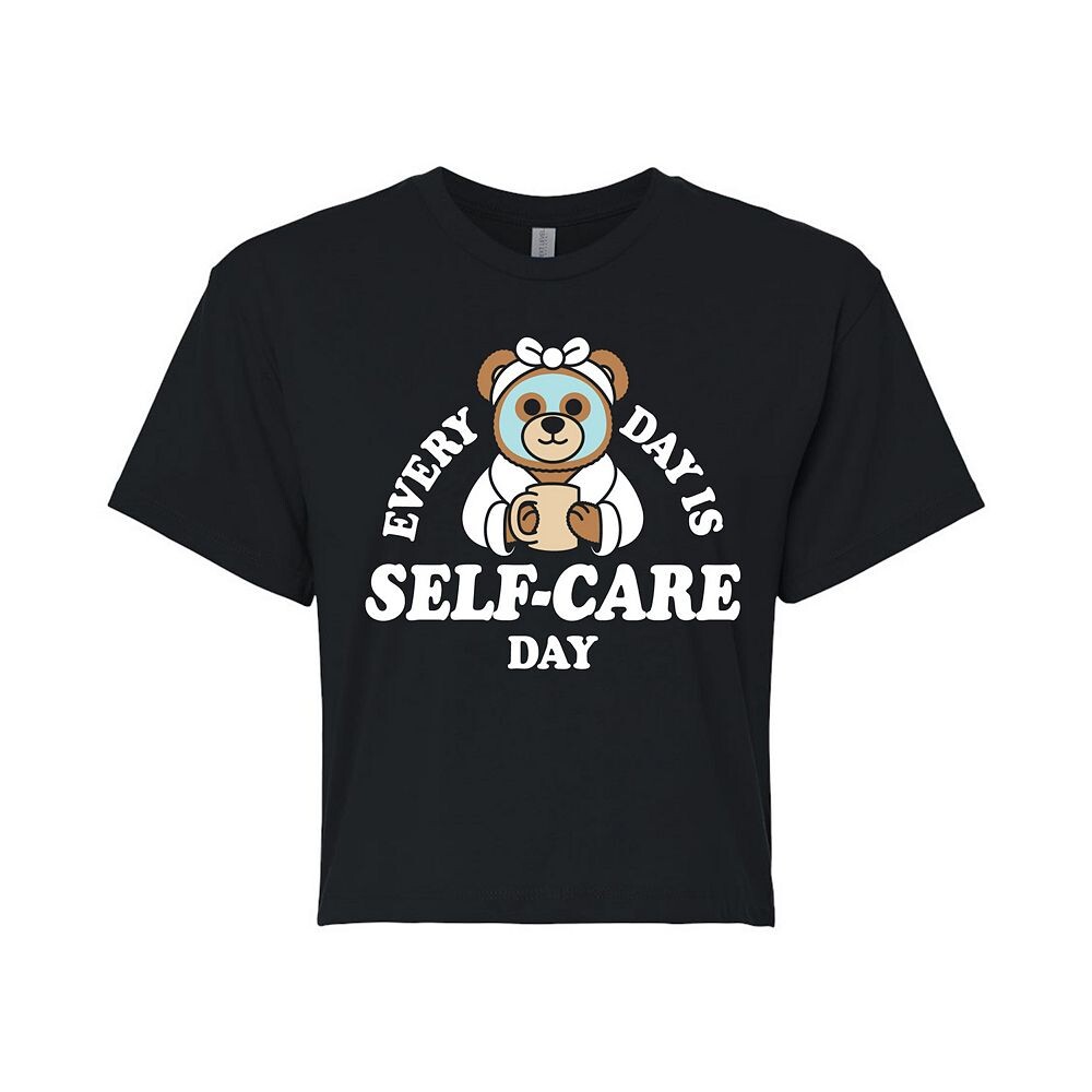 

Укороченная футболка для юниоров SelfCare Day Licensed Character, черный