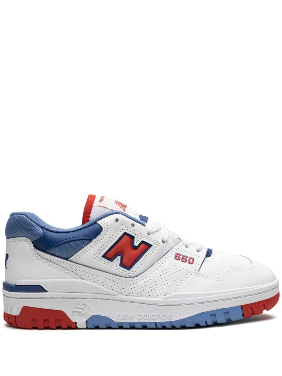

New Balance кроссовки 550 White/Red/Blue, белый