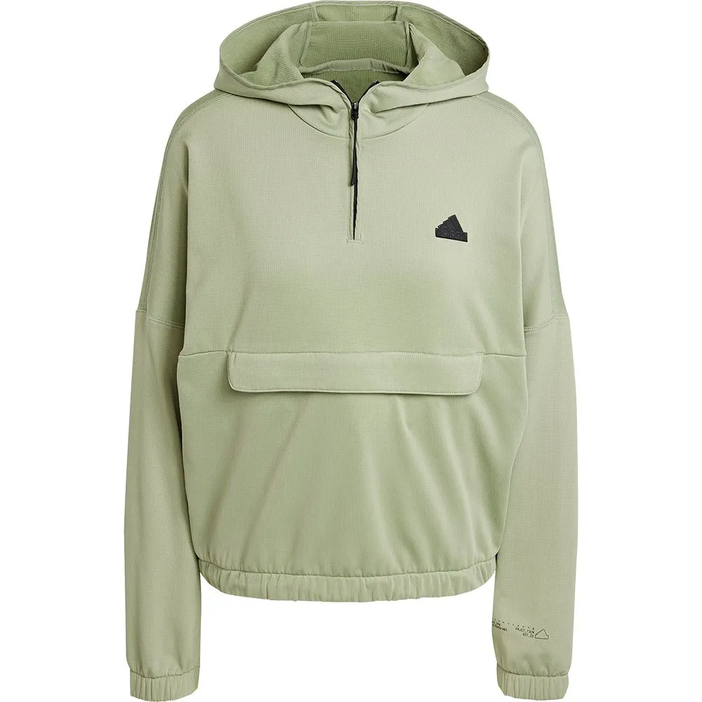 

Худи adidas City Escape Fleece, зеленый