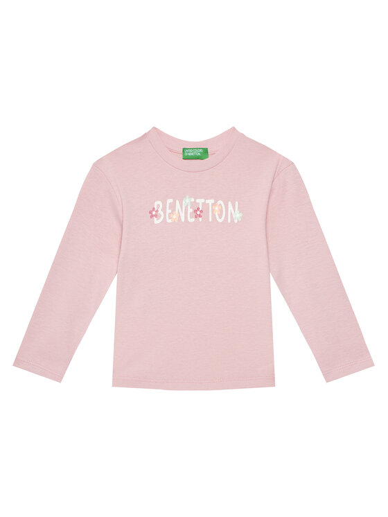 

Облегающая блузка 3I9WG10HV United Colors Of Benetton, розовый