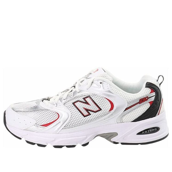 

Кроссовки 530v2 retro 'white silver red' New Balance, белый