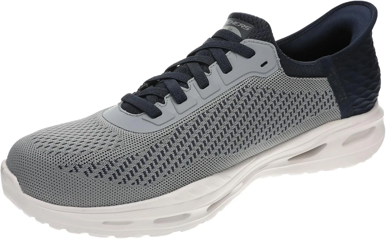 Кроссовки Skechers Herren Arch Fit Orvan-Drex, Grey Navy — фото 4