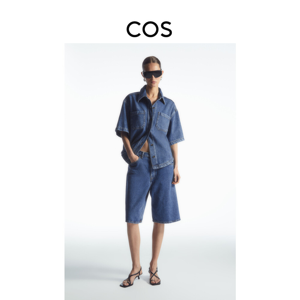 

Джинсы женские Cos летние, синий